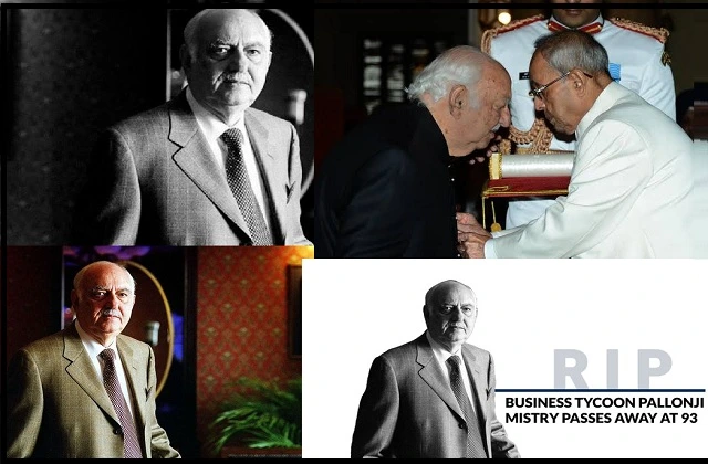 Business tycoon Padma Bhushan Pallonji Mistry Died at 93 , biggest-share-holder-of-tata-group, शापूरजी पालोनजी ग्रुप के प्रमुख पालोनजी मिस्त्री का 93 साल की उम्र में निधन