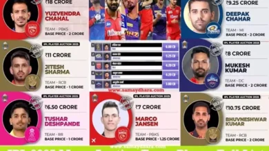 IPL Mega Auction 2025 All Updates In Hindi Highlights IPL Team Player List, IPL Auction 2025 All Updates, mi-csk-rcb-kkr-gt-lsj-dc-srh,