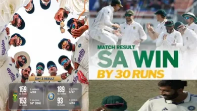 Kolkata Test INDvsRSA South Africa Beat India By 30 Runs