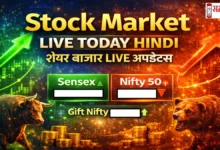 Stock Market Live Today Hindi Images