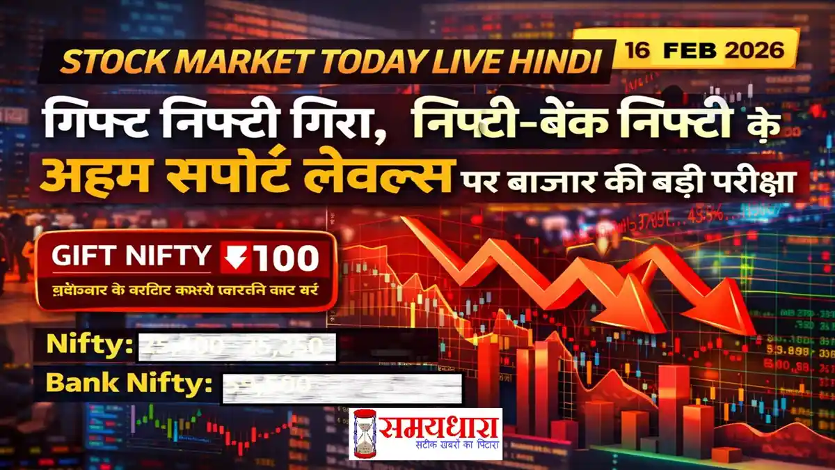 Stock Market Today Live Hindi Image