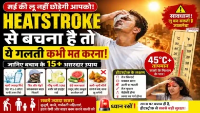 मई की भीषण गर्मी में Heatstroke और लू से बचने के असरदार उपाय