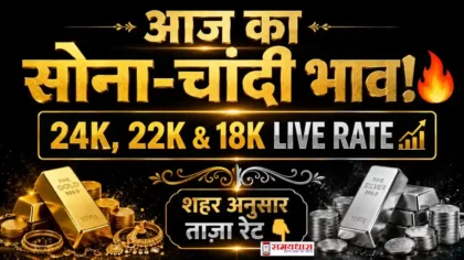 old Rate Today: 24K and 22K gold live price chart in India